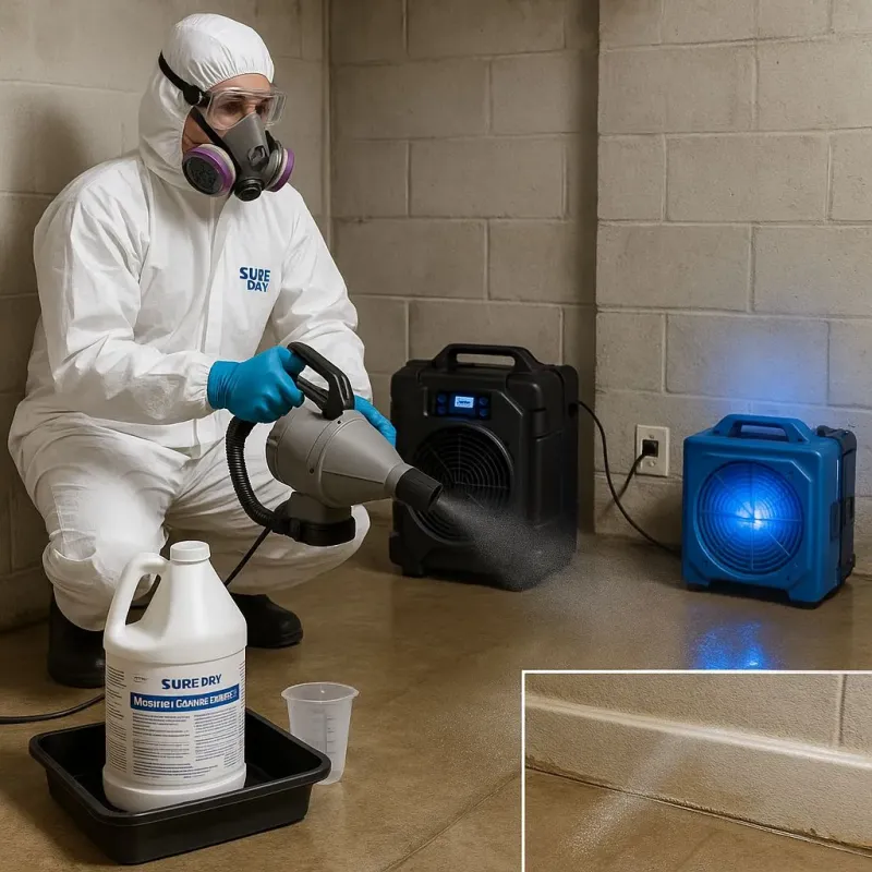 Sanitization and Odor Removal process in San Leon, TX