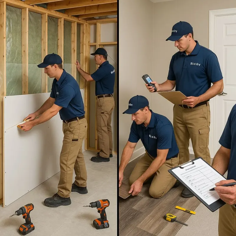 Repairs and Reconstruction process in San Leon, TX