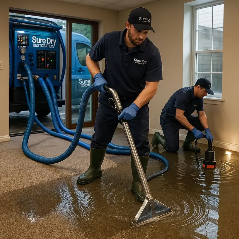 Water Extraction and Removal process in San Leon, TX